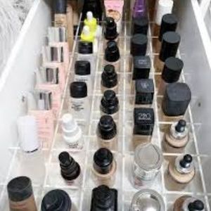 Acrylic Makeup Drawer Organizer for Alex Drawers